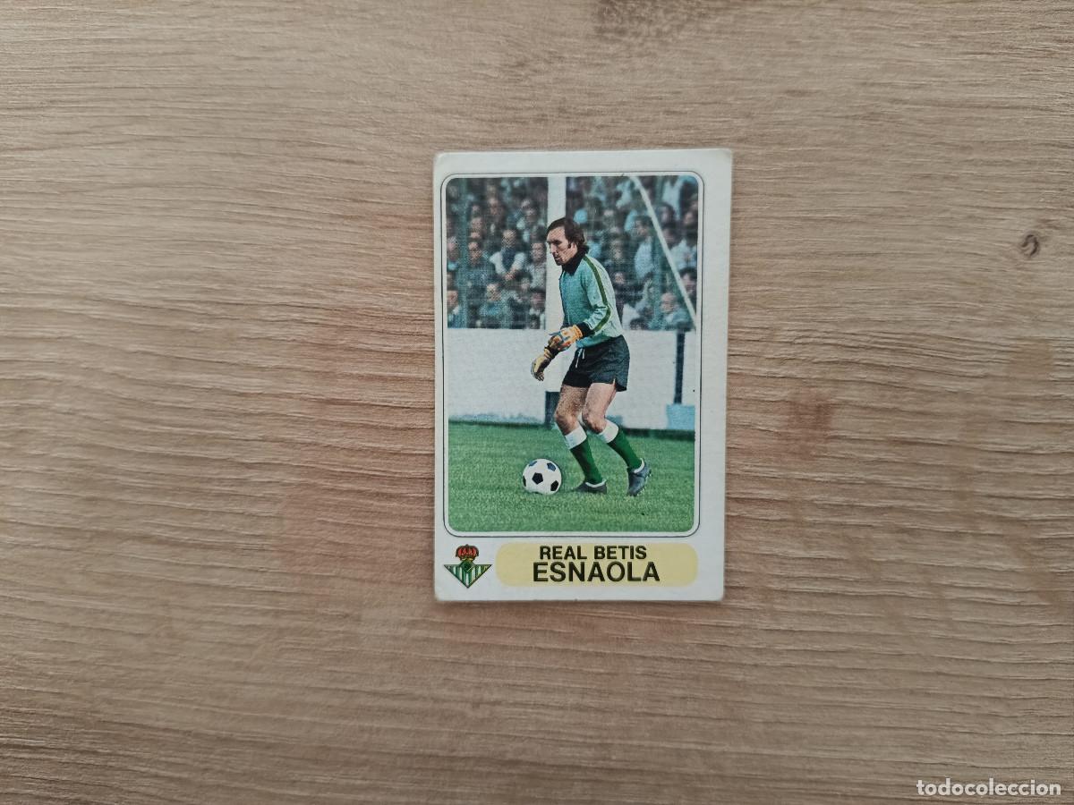 Cromos de Futebol: CROMO PACOSA FUTBOL EN ACCION ESNAOLA BETIS SIN PEGAR NUNCA PEGADO 1978 1979 78 79 D626