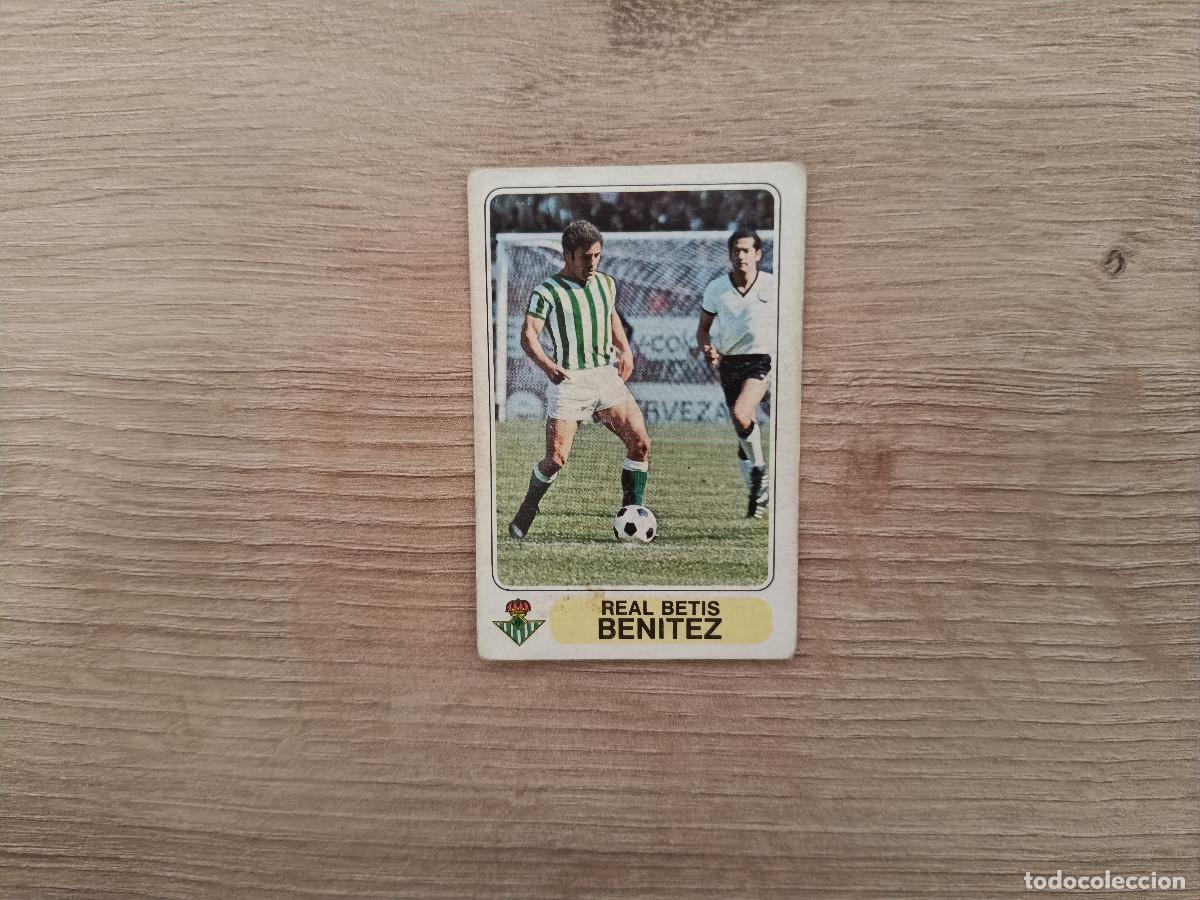 Cromos de Futebol: CROMO PACOSA FUTBOL EN ACCION BENITEZ BETIS SIN PEGAR NUNCA PEGADO 1978 1979 78 79 D626