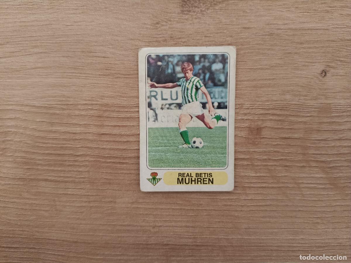 Cromos de Futebol: CROMO PACOSA FUTBOL EN ACCION MUHREN BETIS SIN PEGAR NUNCA PEGADO 1978 1979 78 79 D626