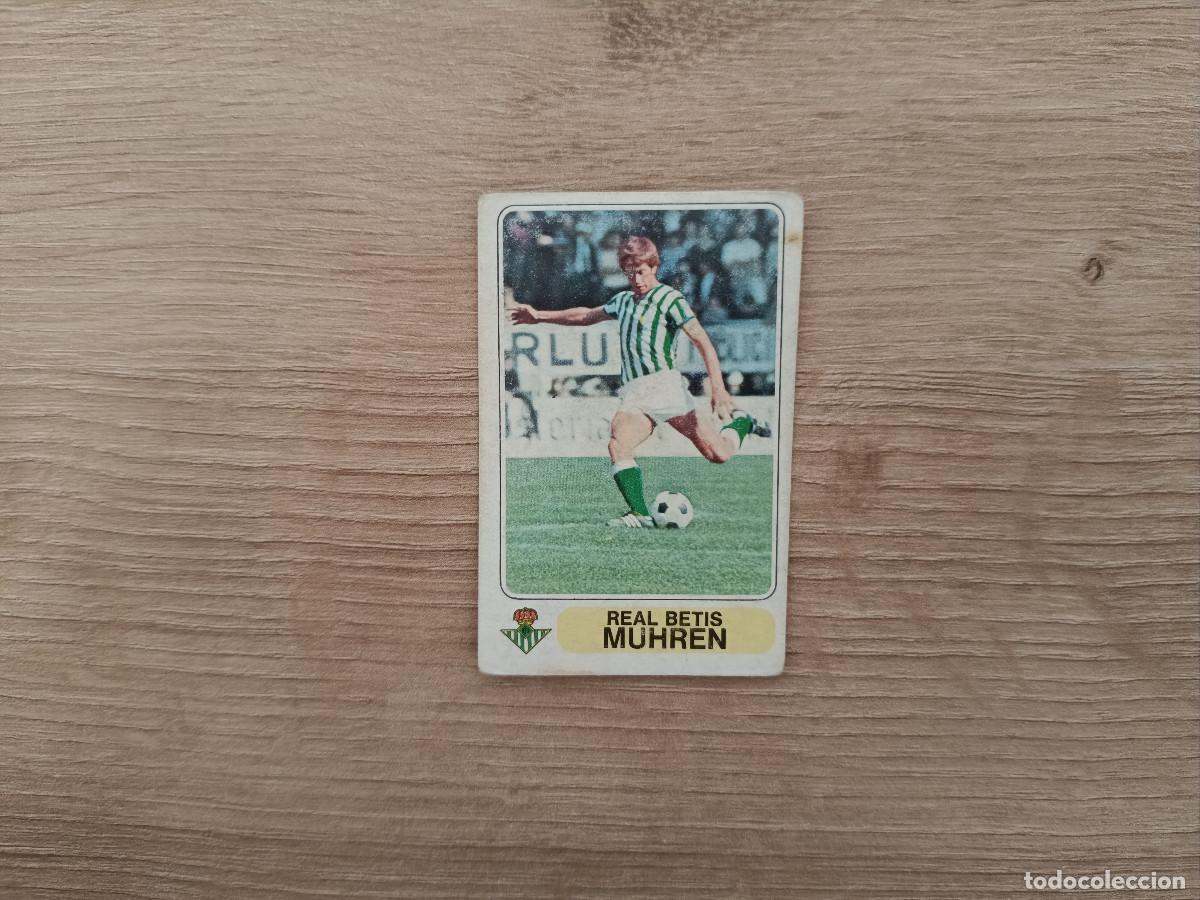 Cromos de Futebol: CROMO PACOSA FUTBOL EN ACCION MUHREN BETIS SIN PEGAR NUNCA PEGADO 1978 1979 78 79 D626