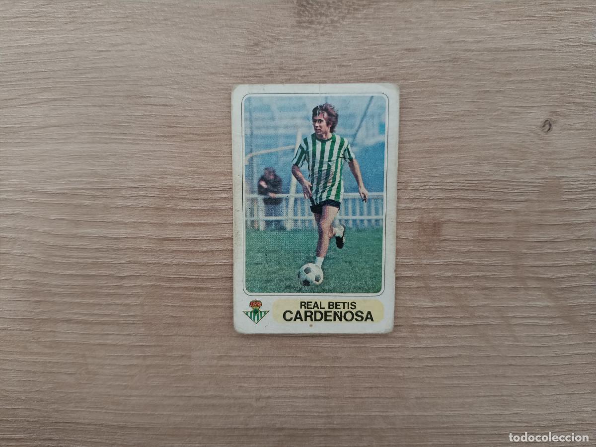 Cromos de Futebol: CROMO PACOSA FUTBOL EN ACCION CARDENOSA BETIS SIN PEGAR NUNCA PEGADO 1978 1979 78 79 D626
