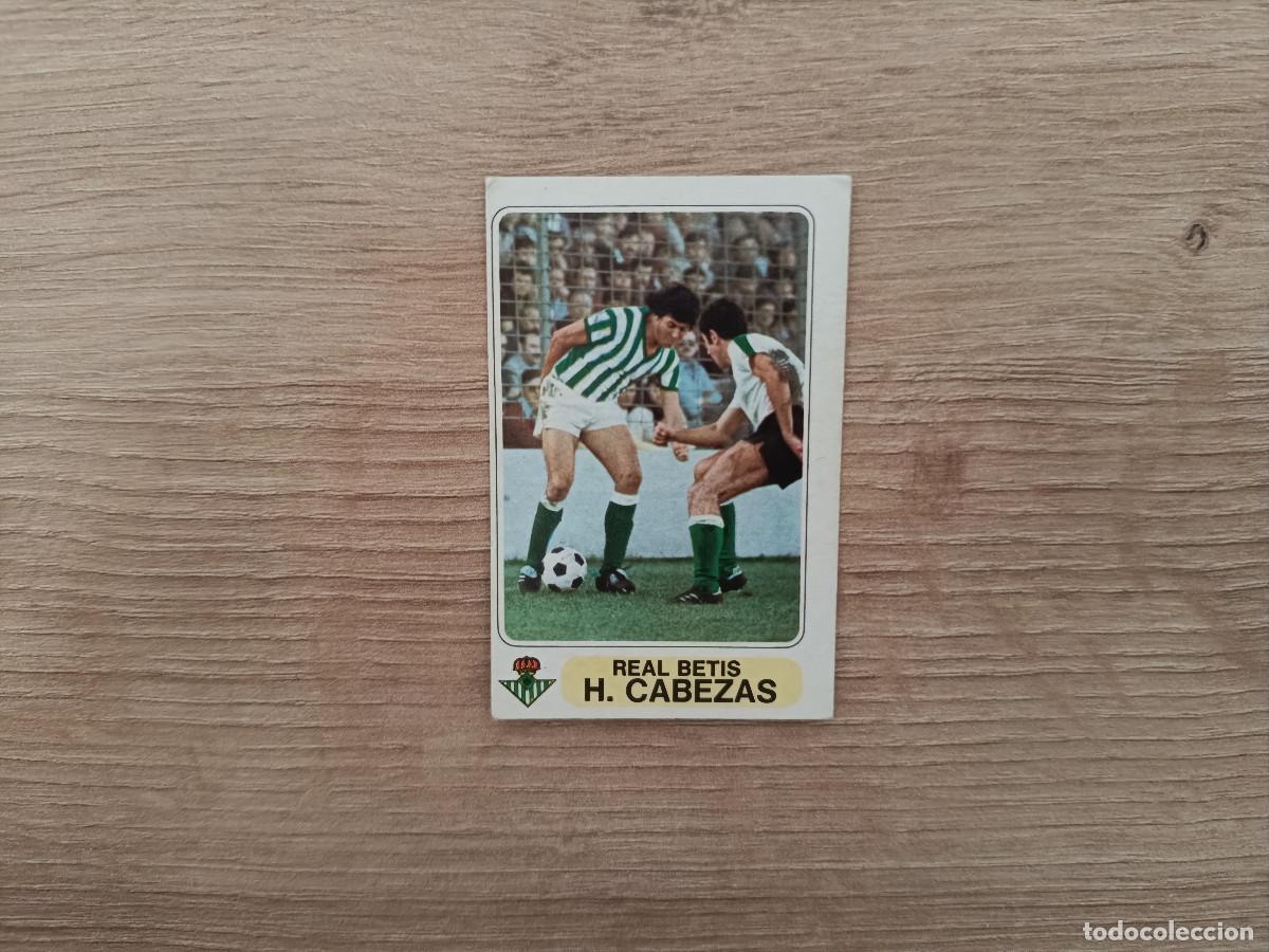 Cromos de F&uacute;tbol: CROMO PACOSA FUTBOL EN ACCION CABEZAS BETIS SIN PEGAR NUNCA PEGADO 1978 1979 78 79 D626