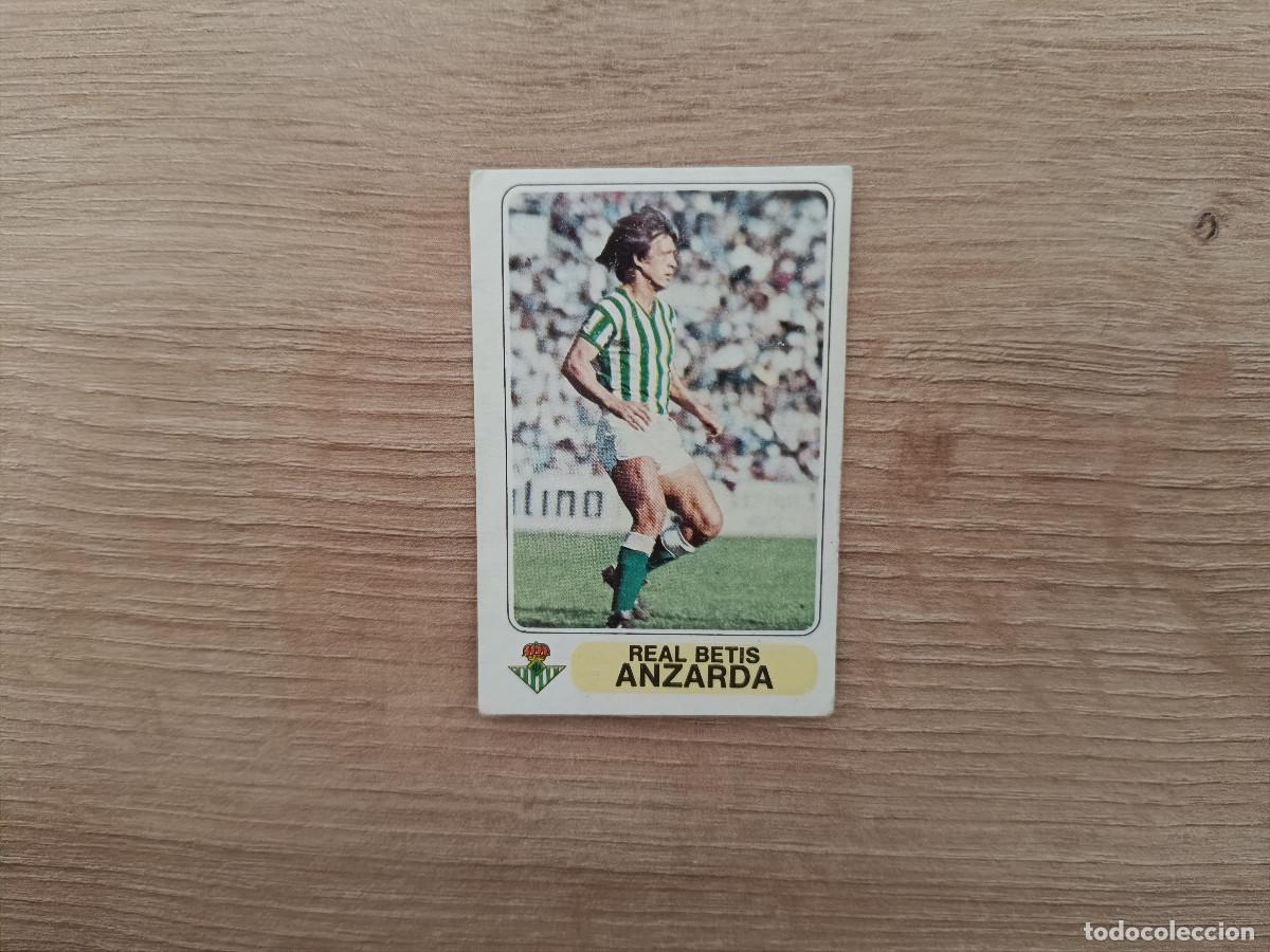 Cromos de F&uacute;tbol: CROMO PACOSA FUTBOL EN ACCION ANZARDA BETIS SIN PEGAR NUNCA PEGADO 1978 1979 78 79 D626