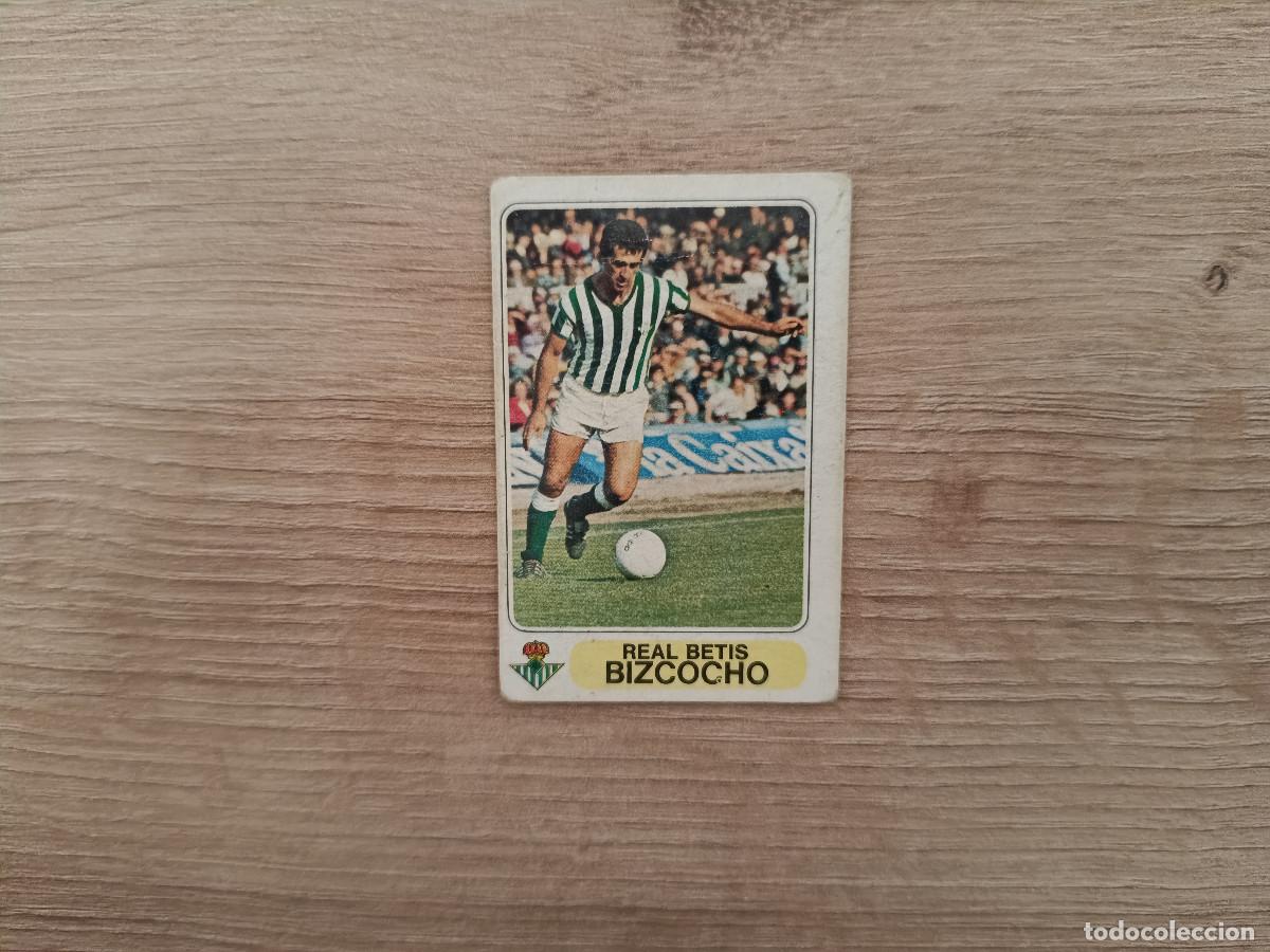 Cromos de F&uacute;tbol: CROMO PACOSA FUTBOL EN ACCION BIZCOCHO BETIS DESPEGADO 1978 1979 78 79 D626