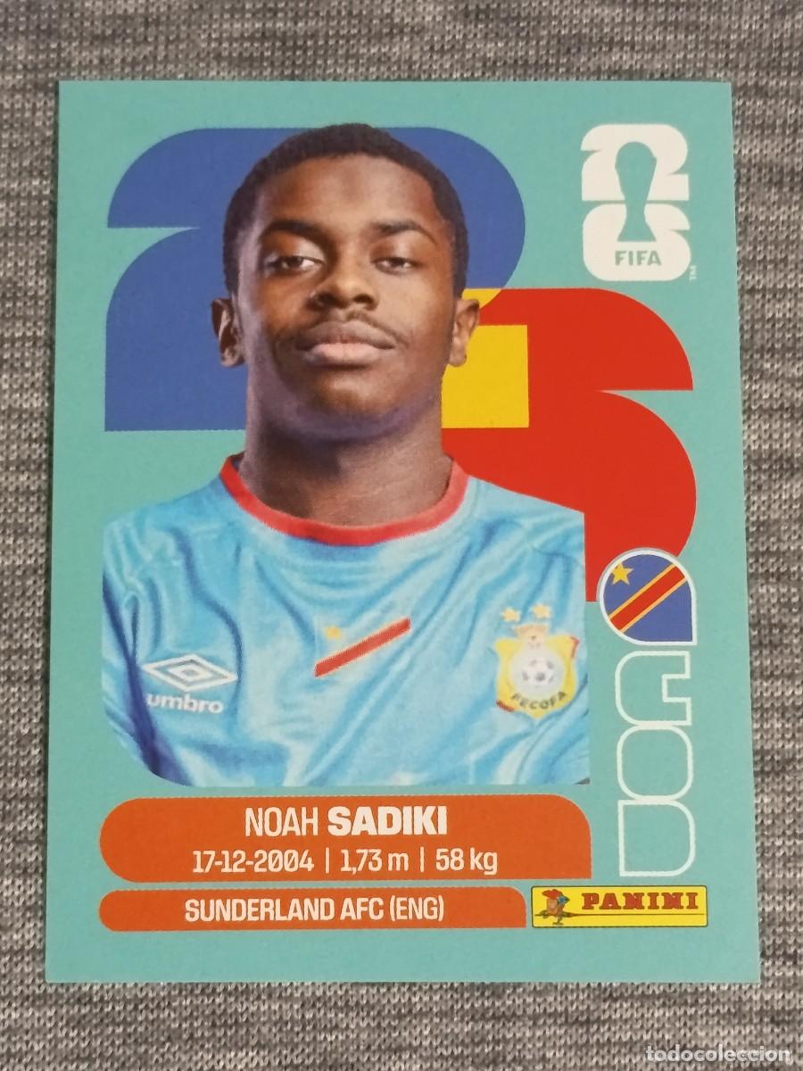 Cromos de F&uacute;tbol: SADIKI COD 12 STICKER MUNDIAL 2026 PANINI FIFA WORLD CUP NUEVO
