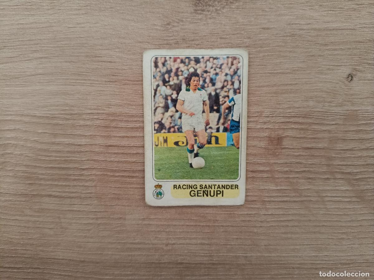 Cromos de F&uacute;tbol: CROMO PACOSA FUTBOL EN ACCION GENUPI RACING SIN PEGAR NUNCA PEGADO 1978 1979 78 79 D626
