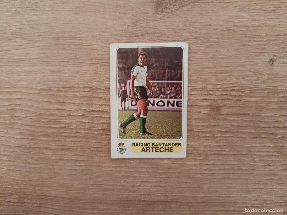 Cromos de F&uacute;tbol: CROMO PACOSA FUTBOL EN ACCION ARTECHE RACING SIN PEGAR NUNCA PEGADO 1978 1979 78 79 D626