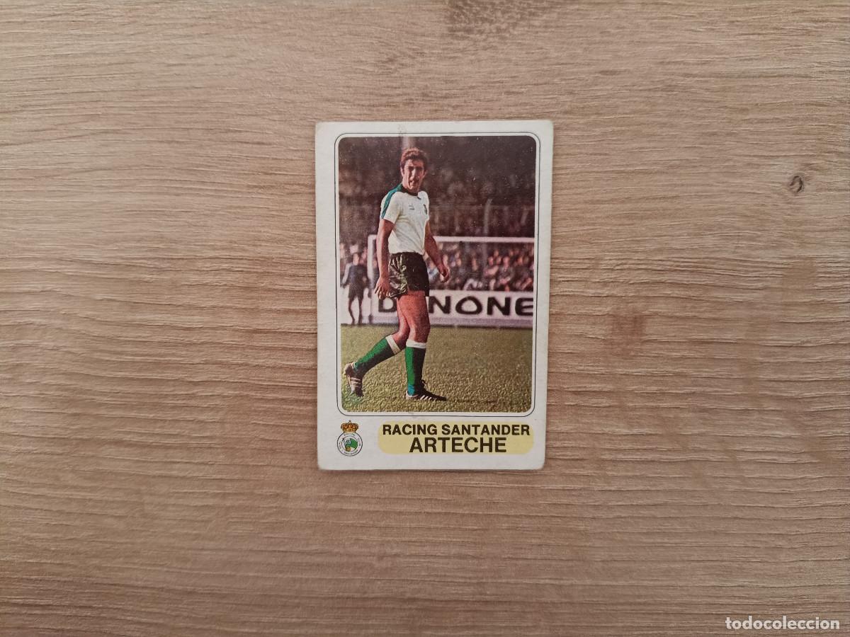 Cromos de F&uacute;tbol: CROMO PACOSA FUTBOL EN ACCION ARTECHE RACING SIN PEGAR NUNCA PEGADO 1978 1979 78 79 D626
