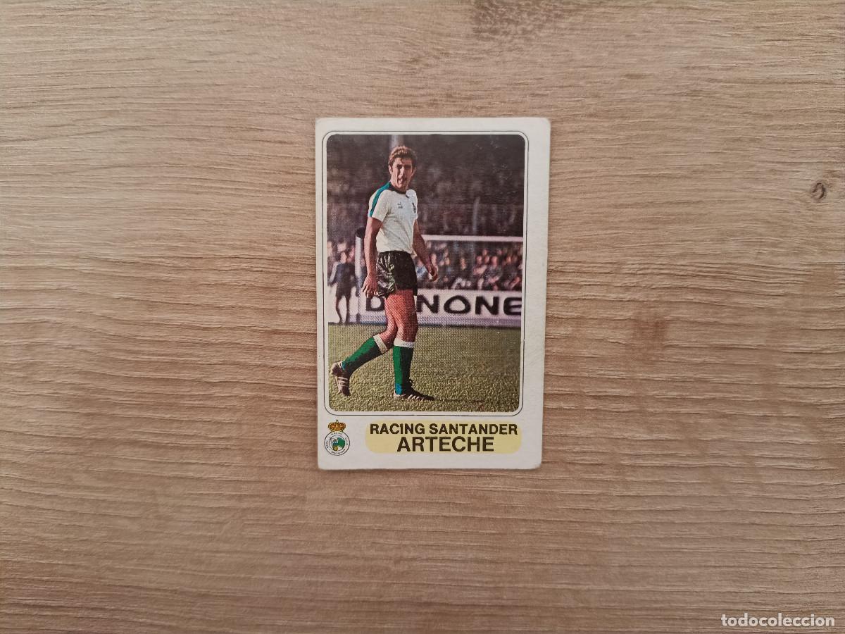Cromos de F&uacute;tbol: CROMO PACOSA FUTBOL EN ACCION ARTECHE RACING SIN PEGAR NUNCA PEGADO 1978 1979 78 79 D626