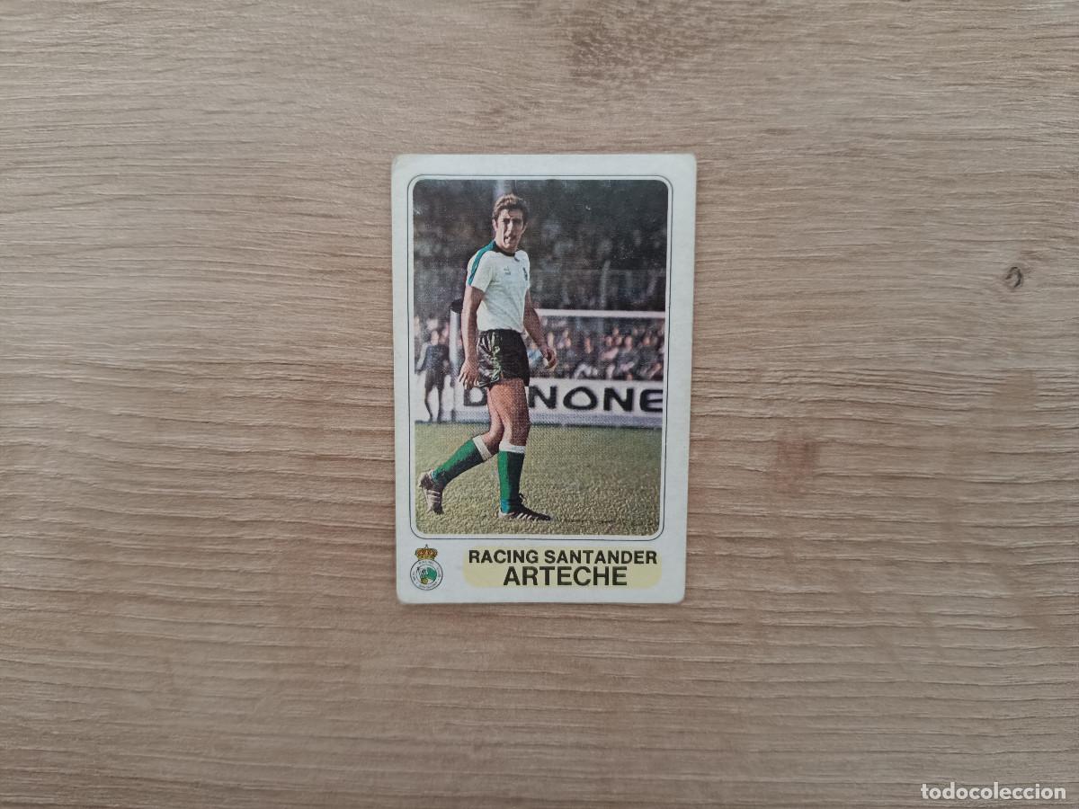 Cromos de F&uacute;tbol: CROMO PACOSA FUTBOL EN ACCION ARTECHE RACING SIN PEGAR NUNCA PEGADO 1978 1979 78 79 D626