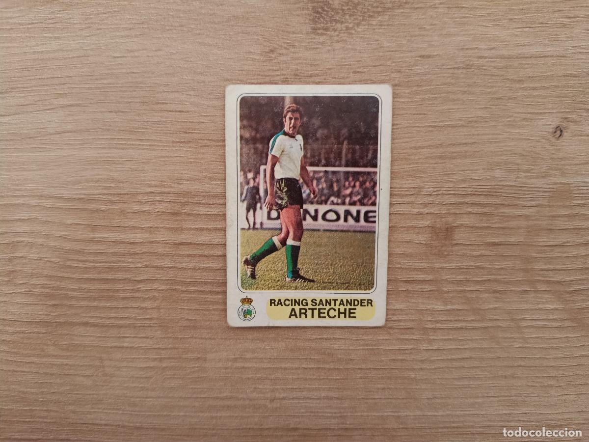 Cromos de F&uacute;tbol: CROMO PACOSA FUTBOL EN ACCION ARTECHE RACING SIN PEGAR NUNCA PEGADO 1978 1979 78 79 D626