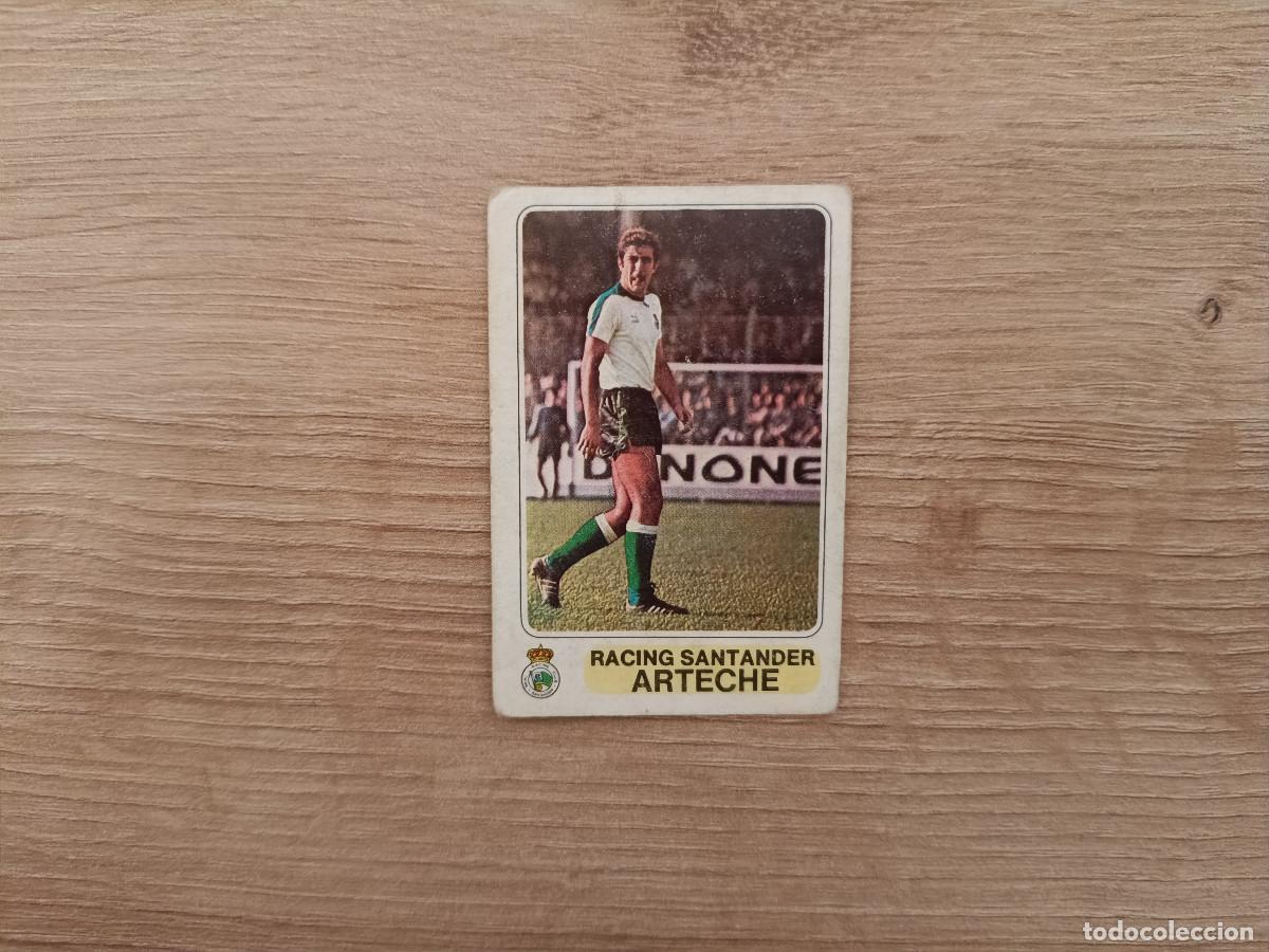 Cromos de F&uacute;tbol: CROMO PACOSA FUTBOL EN ACCION ARTECHE RACING SIN PEGAR NUNCA PEGADO 1978 1979 78 79 D626