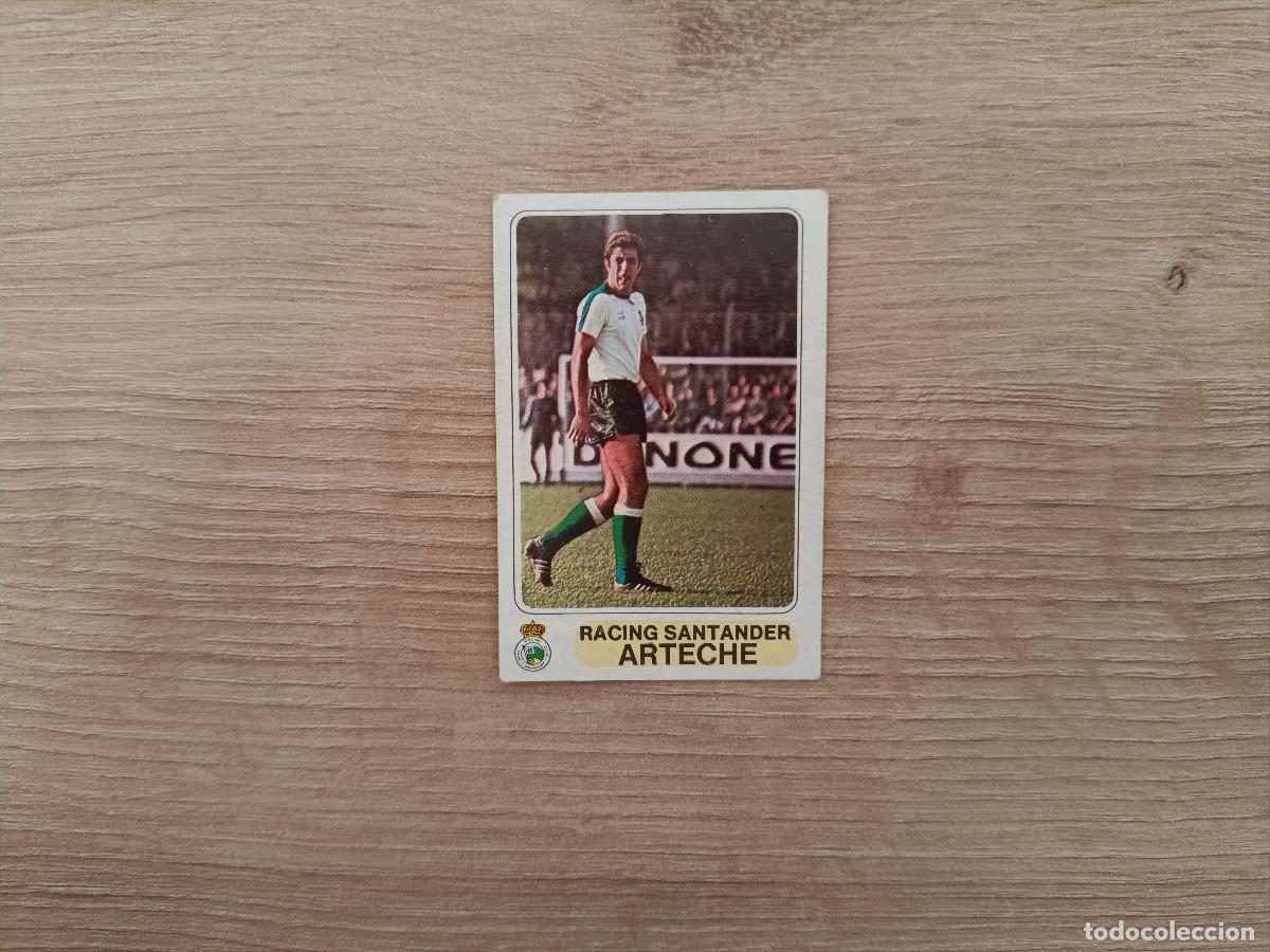 Cromos de F&uacute;tbol: CROMO PACOSA FUTBOL EN ACCION ARTECHE RACING SIN PEGAR NUNCA PEGADO 1978 1979 78 79 D626