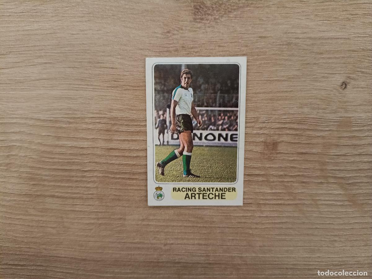 Cromos de F&uacute;tbol: CROMO PACOSA FUTBOL EN ACCION ARTECHE RACING SIN PEGAR NUNCA PEGADO 1978 1979 78 79 D626