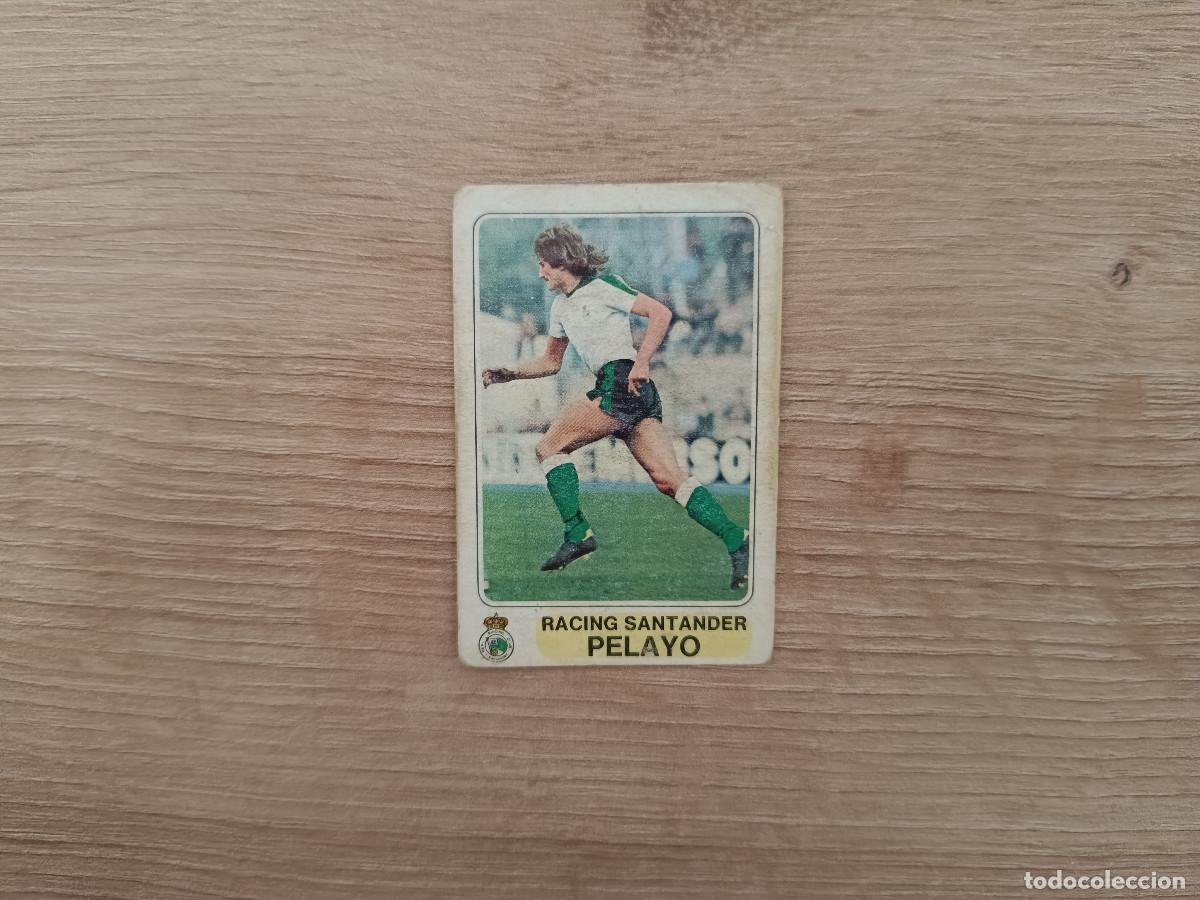 Cromos de F&uacute;tbol: CROMO PACOSA FUTBOL EN ACCION PELAYO RACING DESPEGADO 1978 1979 78 79 D626