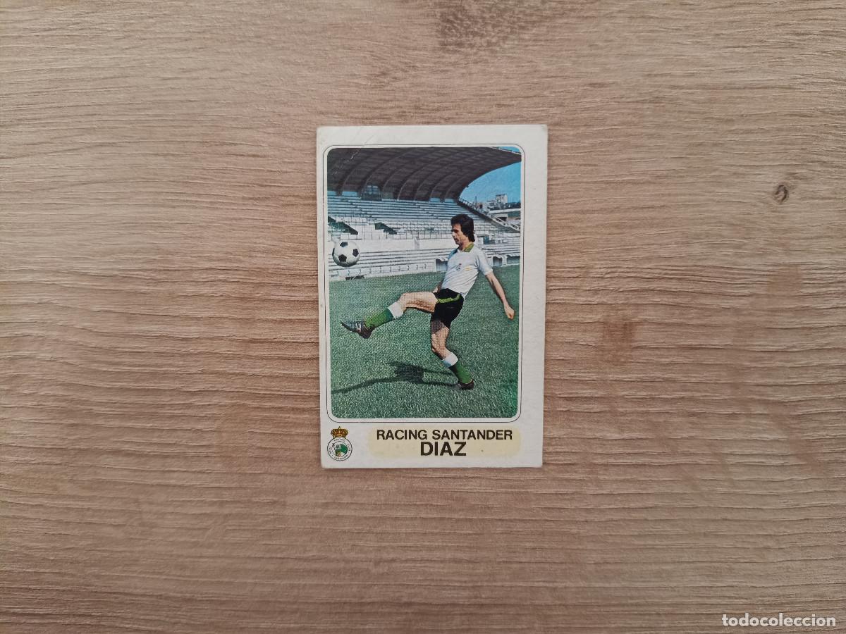 Cromos de F&uacute;tbol: CROMO PACOSA FUTBOL EN ACCION DIAZ RACING SIN PEGAR NUNCA PEGADO 1978 1979 78 79 D626