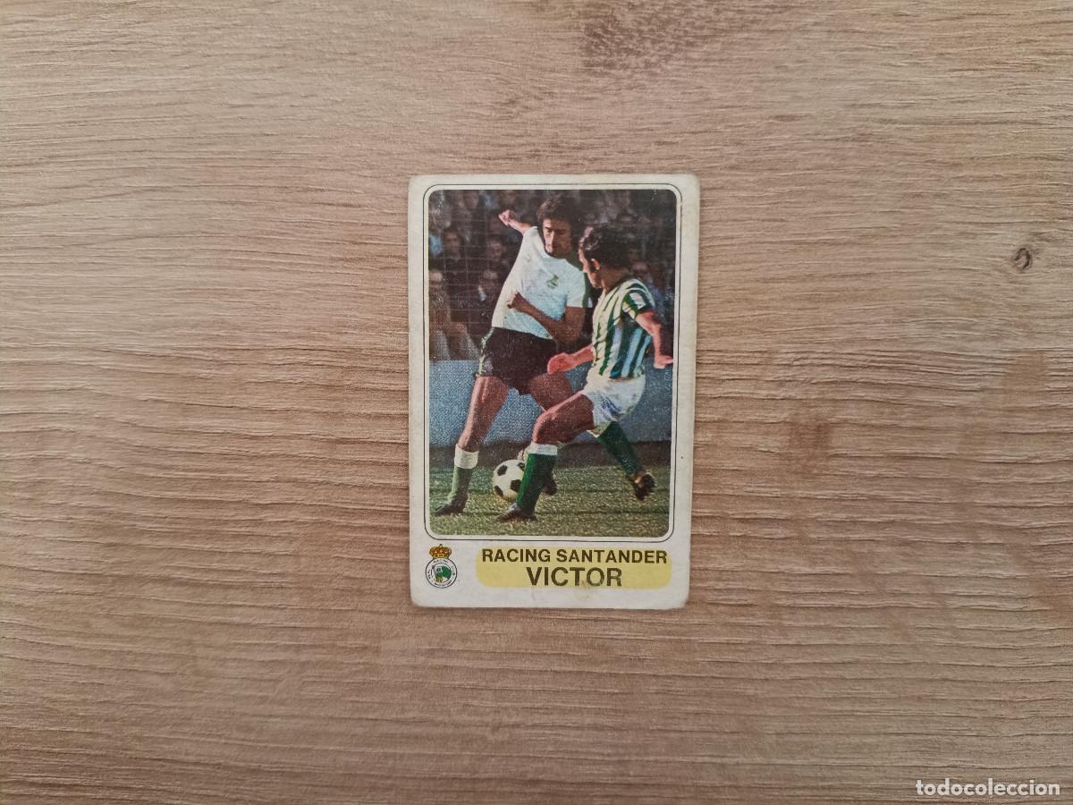 Cromos de F&uacute;tbol: CROMO PACOSA FUTBOL EN ACCION VICTOR RACING SIN PEGAR NUNCA PEGADO 1978 1979 78 79 D626