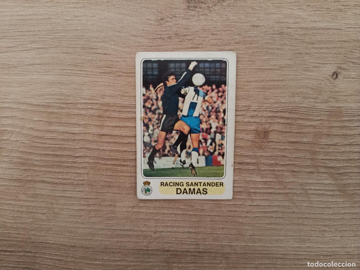 Cromos de F&uacute;tbol: CROMO PACOSA FUTBOL EN ACCION DAMAS RACING SIN PEGAR NUNCA PEGADO 1978 1979 78 79 D626