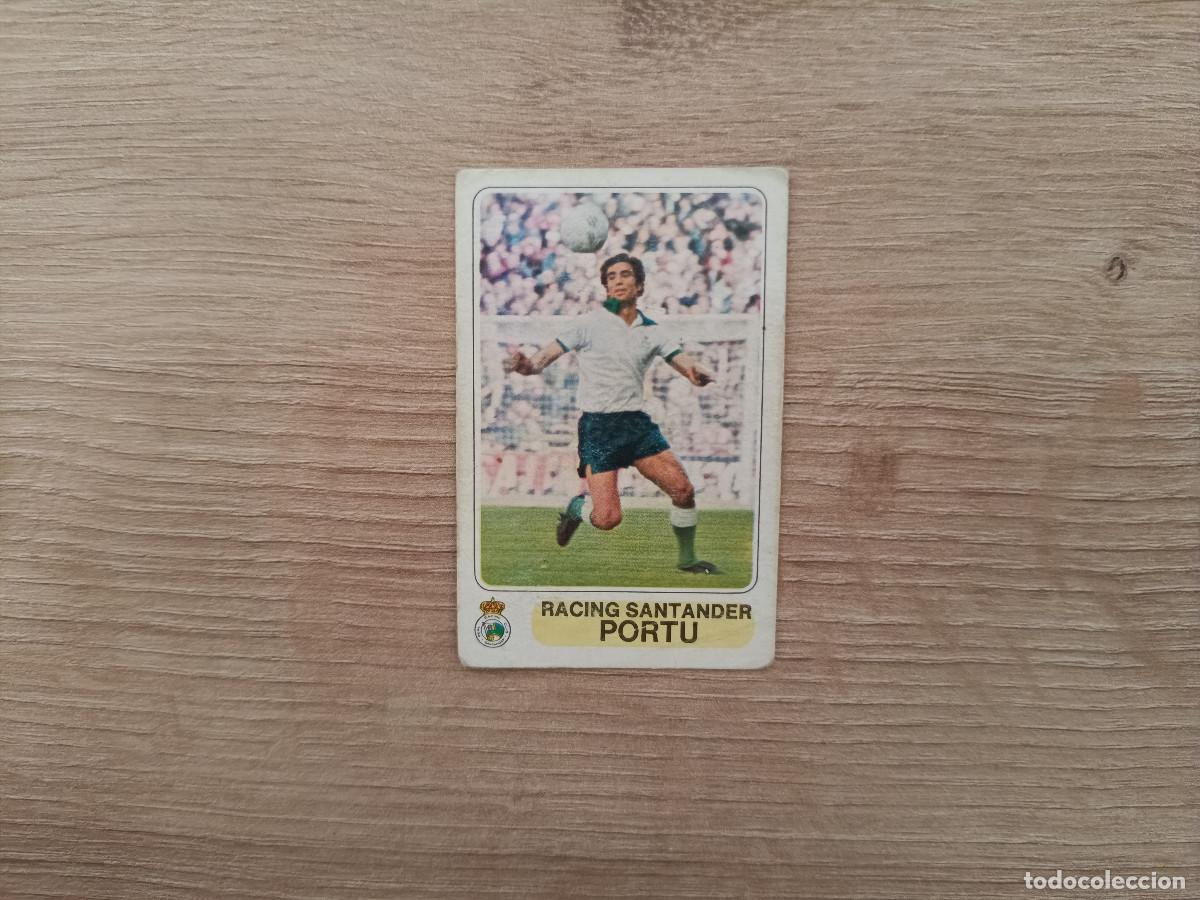 Cromos de F&uacute;tbol: CROMO PACOSA FUTBOL EN ACCION PORTU RACING SIN PEGAR NUNCA PEGADO 1978 1979 78 79 D626