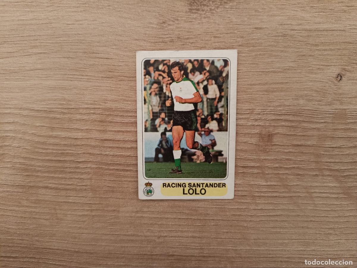 Cromos de F&uacute;tbol: CROMO PACOSA FUTBOL EN ACCION LOLO RACING SIN PEGAR NUNCA PEGADO 1978 1979 78 79 D626