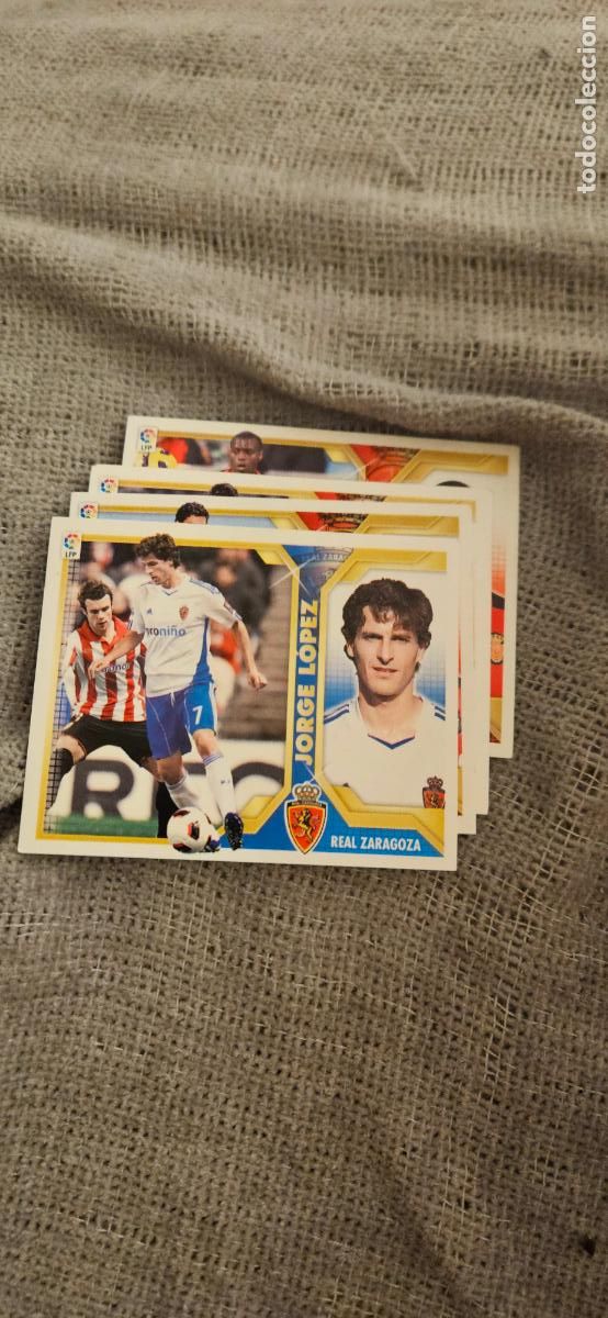 Cromos de F&uacute;tbol: zaragoza jorge lopez este 2011 2012 11 12 sin pegar trading card