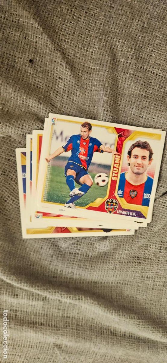 Fu&szlig;ball-Sticker: levante stuani este 2011 2012 11 12 sin pegar trading card