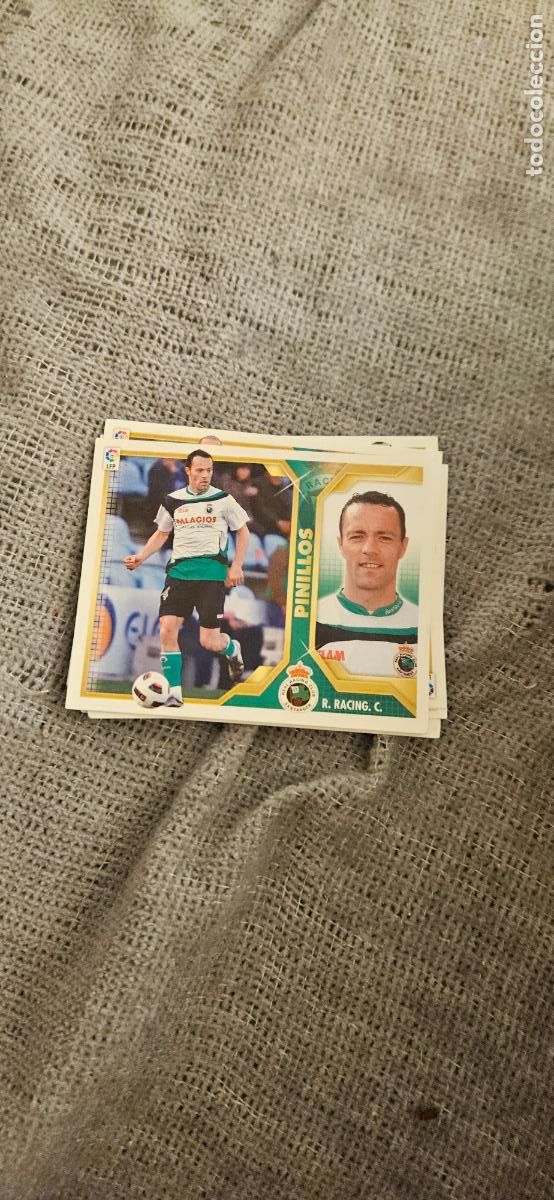 Cromos de Futebol: racing de santander pinillos este 2011 2012 11 12 sin pegar trading card