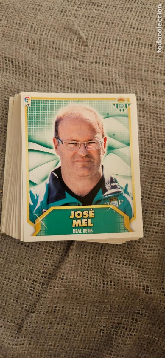 Cromos de Futebol: betis mel este 2011 2012 11 12 sin pegar trading card