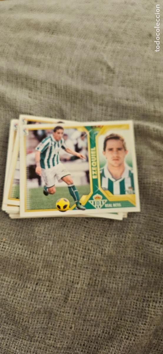 Cromos de Futebol: betis ezequiel este 2011 2012 11 12 sin pegar trading card