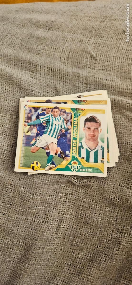 Cromos de Futebol: betis molina este 2011 2012 11 12 sin pegar trading card