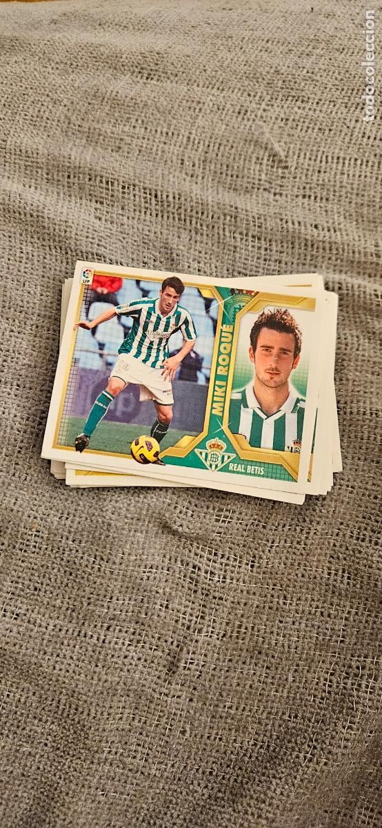 Cromos de Futebol: betis roque este 2011 2012 11 12 sin pegar trading card