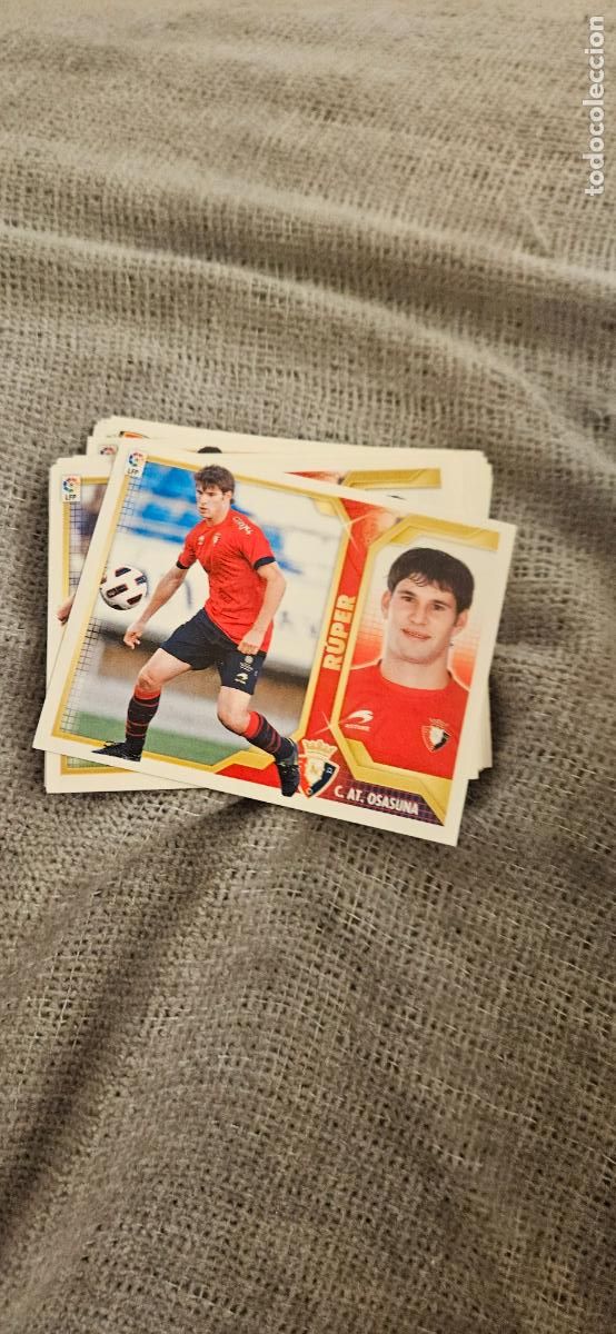 Cromos de Futebol: osasuna ruper este 2011 2012 11 12 sin pegar trading card
