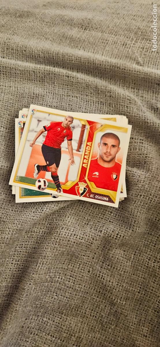 Cromos de Futebol: osasuna aranda este 2011 2012 11 12 sin pegar trading card