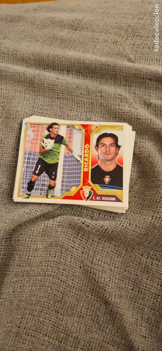 Cromos de Futebol: osasuna ricardo este 2011 2012 11 12 sin pegar trading card