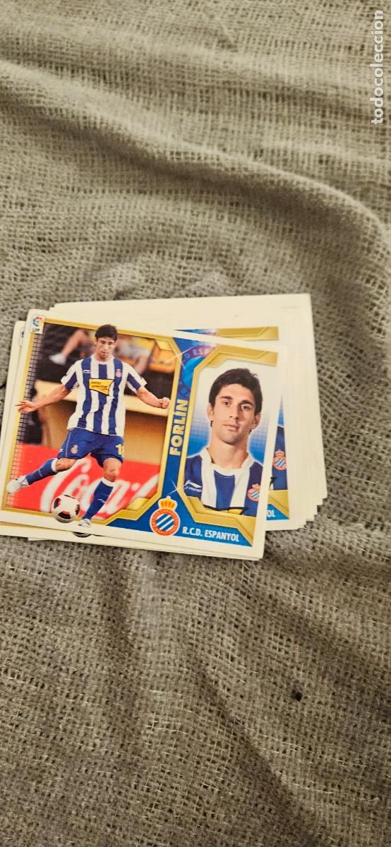 Cromos de Futebol: espa&ntilde;ol forlin este 2011 2012 11 12 sin pegar trading card
