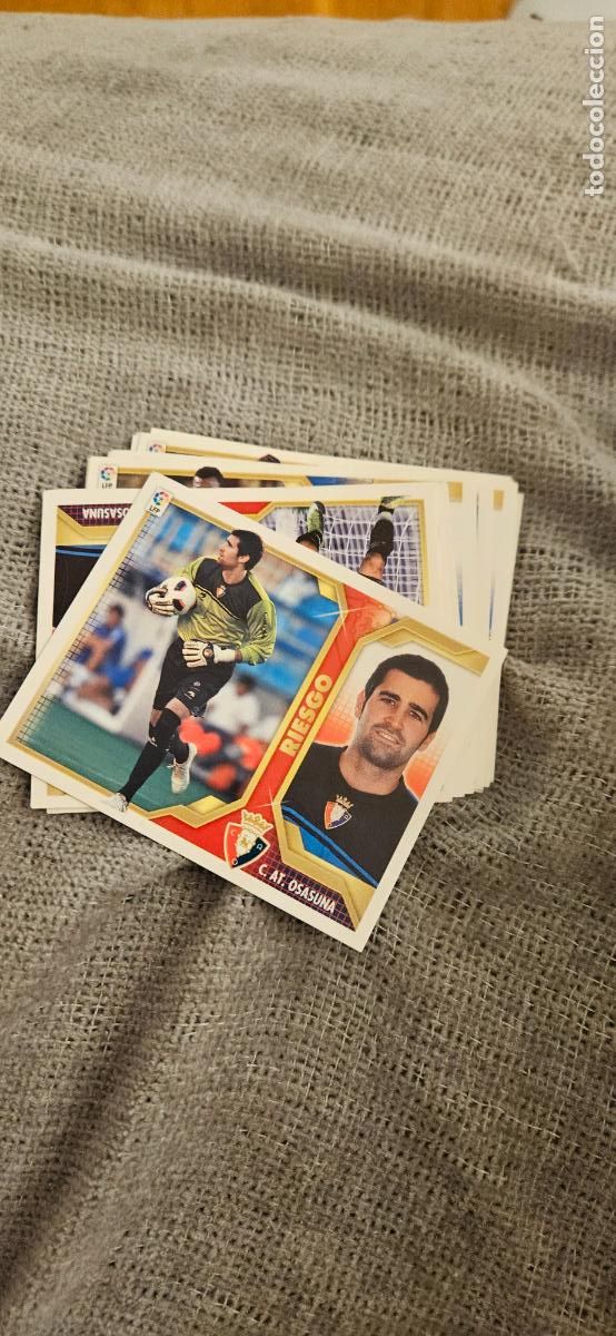 Cromos de Futebol: osasuna riesgo este 2011 2012 11 12 sin pegar trading card