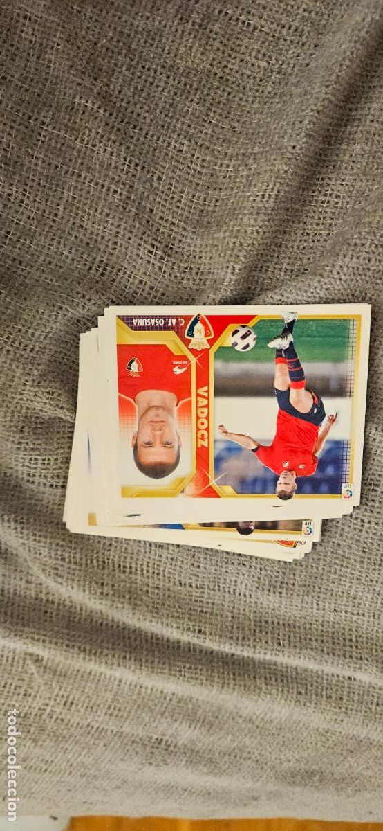 Cromos de Futebol: osasuna vadocz este 2011 2012 11 12 sin pegar trading card