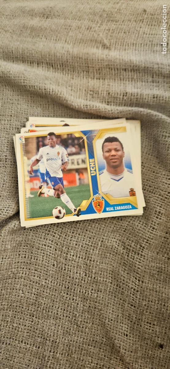 Cromos de Futebol: zaragoza uche este 2011 2012 11 12 sin pegar trading card