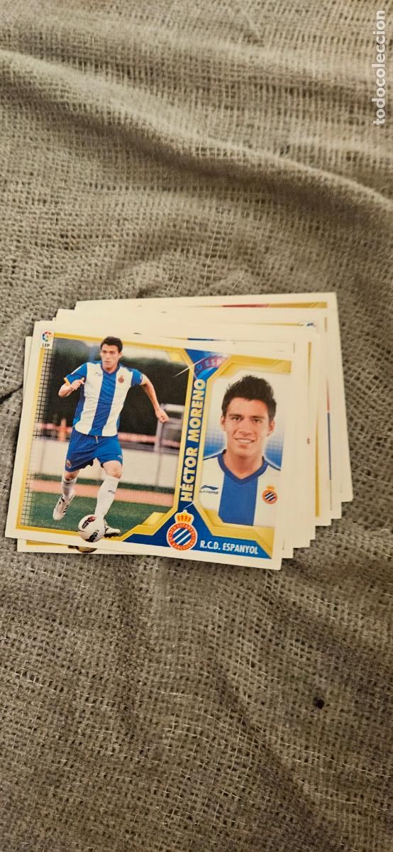 Cromos de Futebol: espa&ntilde;ol hector moreno este 2011 2012 11 12 sin pegar trading card