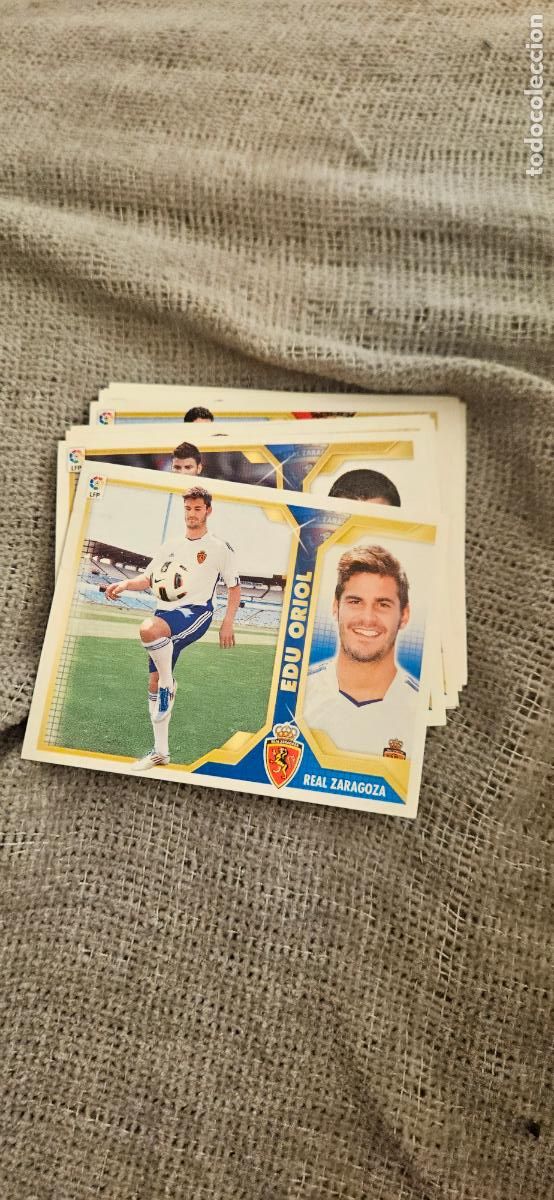 Cromos de Futebol: zaragoza eduo oriol este 2011 2012 11 12 sin pegar trading card