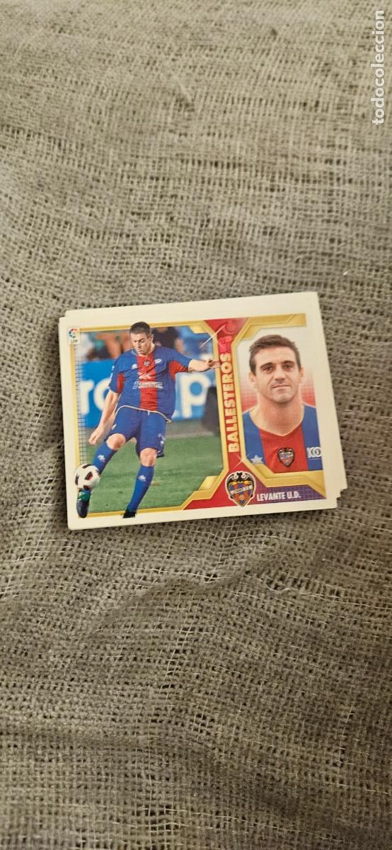 Football Stickers: levante ballesteros este 2011 2012 11 12 sin pegar trading card