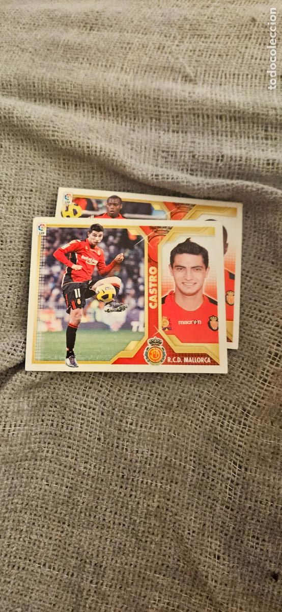 Football Stickers: mallorca castro este 2011 2012 11 12 sin pegar trading card