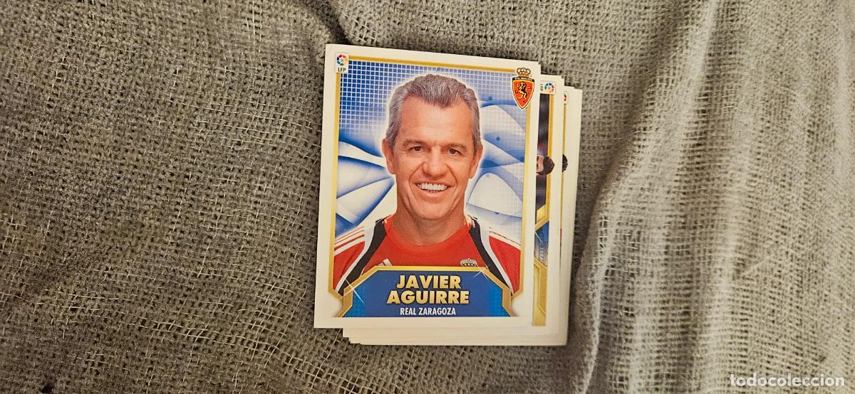Football Stickers: zaragoza aguirre este 2011 2012 11 12 sin pegar trading card