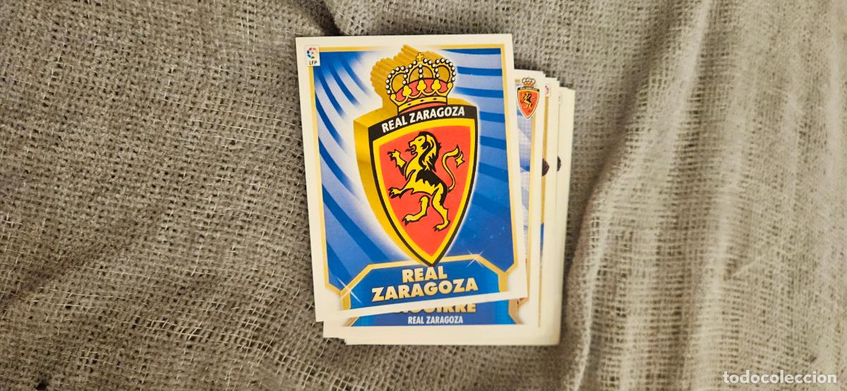 Football Stickers: zaragoza escudo este 2011 2012 11 12 sin pegar trading card