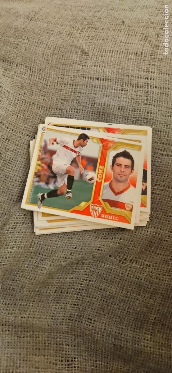 Football Stickers: sevilla coke este 2011 2012 11 12 sin pegar trading card
