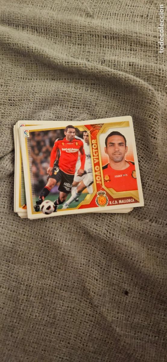 Cromos de Futebol: mallorca joao victor este 2011 2012 11 12 sin pegar trading card