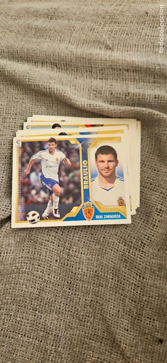 Figurine di Calcio: zaragoza braulio este 2011 2012 11 12 sin pegar trading card