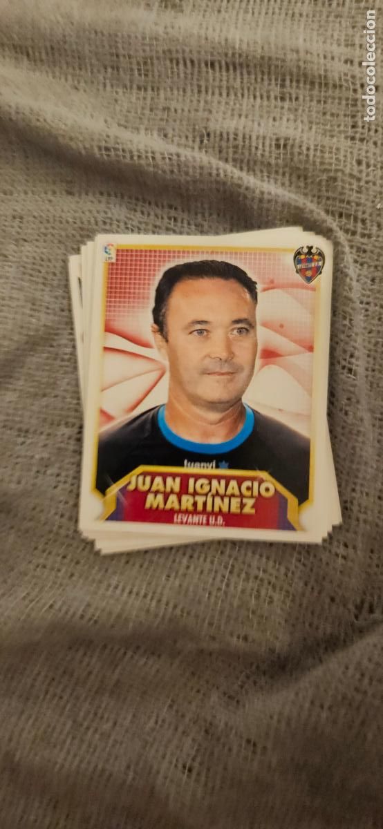 Figurine di Calcio: levante martinez este 2011 2012 11 12 sin pegar trading card