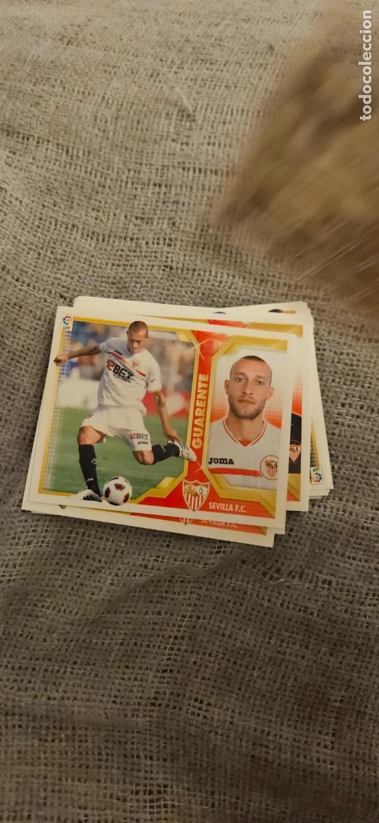 Figurine di Calcio: sevilla guarente este 2011 2012 11 12 sin pegar trading card