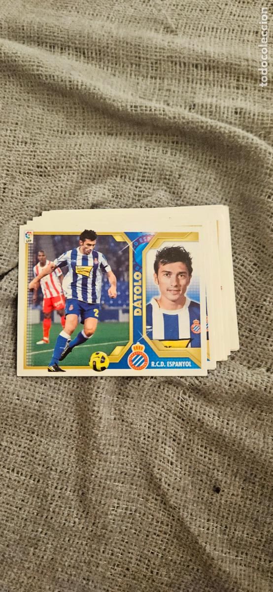 Figurine di Calcio: espa&ntilde;ol datolo este 2011 2012 11 12 sin pegar trading card